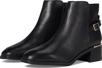 Aldo Serrafina Womens Boots Black : EU 38 (US Womens 7.5) B - Medium, Leather/Polyester/Rubber