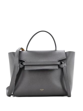 Celine Belt Bag Textured Leather Micro satchel - Grijs