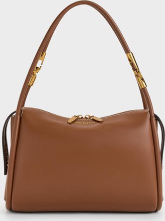 Charles & Keith Lyla Tubular Slouchy Shoulder Bag