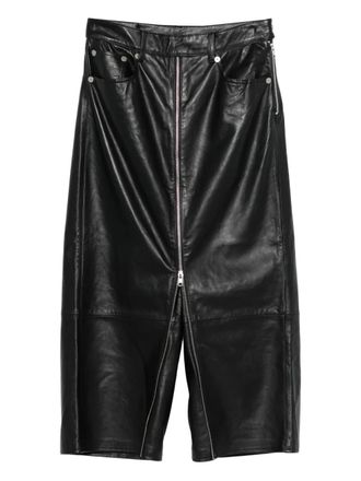 R13 zippered trousers - Black