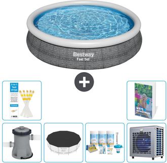 Bestway Piscina Bestway Fast Set Redonda - 366x76 Cm - 7-piezas S264