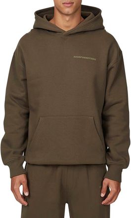 Good For Nothing Vintage Tonal Pullover Hoodie in Brown at Nordstrom, Size X-Large Uk