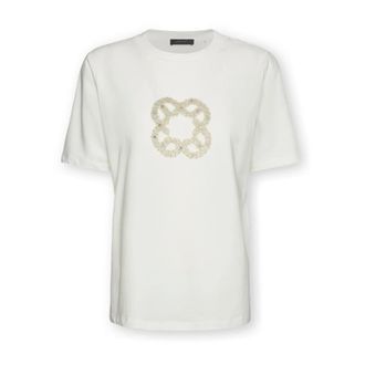 Elena Miro Donna, Top, Bianco, XS, new