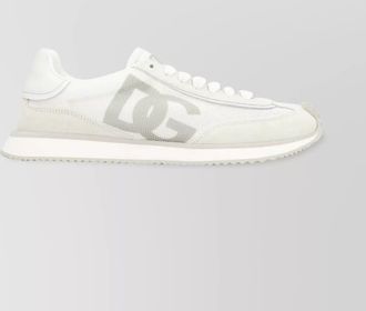 Dolce & Gabbana cushion low-top sneakers suede accents