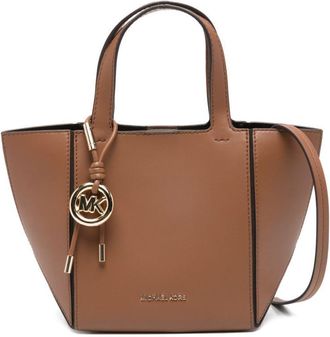 Michael Kors Leather Charm Tote Bag