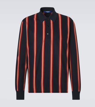 Junya Watanabe Striped wool polo shirt