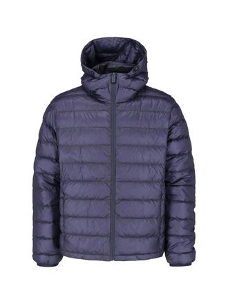 Aspesi Blue Nelson Padded Hooded Jacket