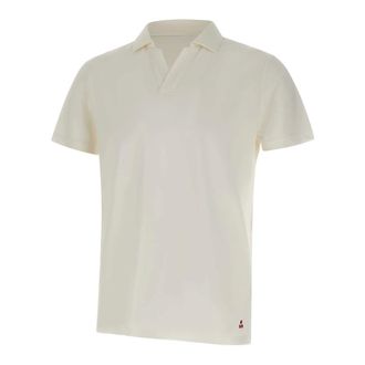 Peuterey Polo Shirts, male, White, Size: 2XL New Helgo Polo