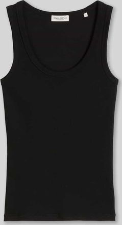 Marc O'Polo Slim Fit Tanktop aus Baumwoll-Mix in Black, Gr&ouml;&szlig;e XXL
