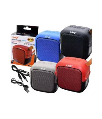 Trade Shop Altavoz Reproductor Bluetooth Tf Radio Fm Usb Port&aacute;til Kb-605