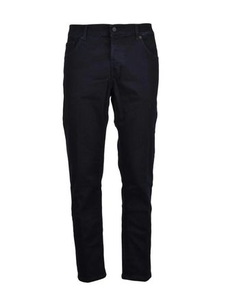 Dondup Blue Mius Slim Fit Cotton Elastomultiester Jeans
