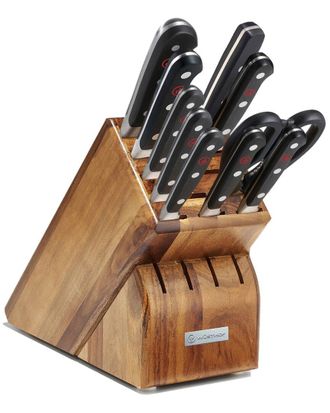 W&uuml;sthof Wusthof Classic 11Pc Knife Block Set With $73 Credit