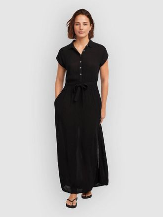 O'Neill Lori Maxi Shirt Kleid schwarz