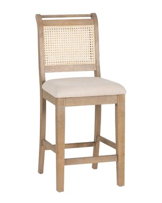 Linon Emerson Cane Counter Stool