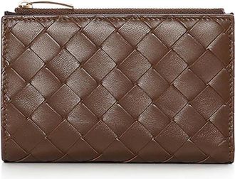 Bottega Veneta Intrecciato Bi-Fold Leather Wallet