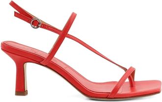 Aeyde Elise sandalen met hak - Rood