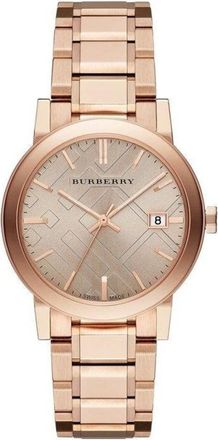 Burberry Bu 9034 Horloge - Dames - Horloges - Roze - ONE Size - Accessoires