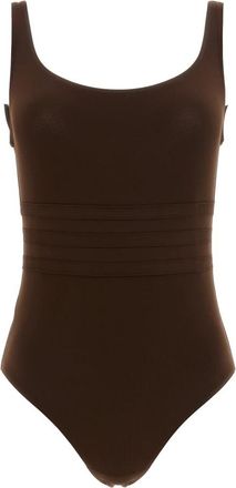 Eres Asia One-piece Swimsuit - Dames - Badpakken - Bruin - XS - Tweed - Badmode