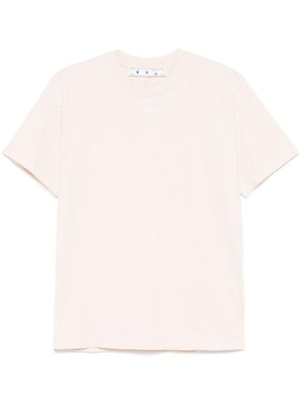 Off-white Arrows-print T-shirt - men - Cotton - M - Neutrals
