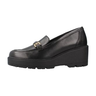 Geox Mujer, Zapatos, Negro, Talla: 40 EU