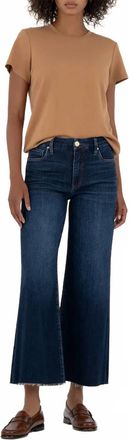 Kut from the Kloth Meg High Rise Fab Ab Wide Jeans In Innoxious