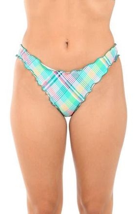 Citrus Schools Merrow Hipster Bikini Bottoms in Blue/Green Multi at Nordstrom Rack, Size Medium