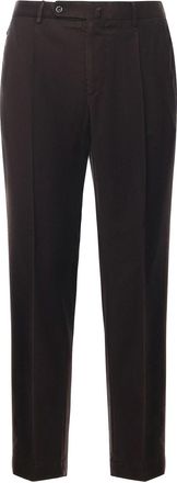 Santaniello Wool Trousers With Pleats