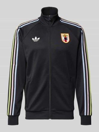 adidas Originals Regular Fit Trainingsjacke mit JFA-Applikation in Black, Gr&ouml;&szlig;e XXL