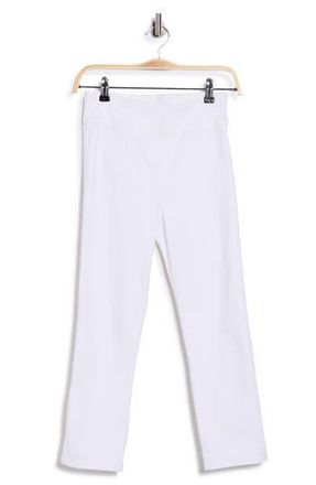 Frame Denim Jetset Weekend Pull-On High Waist Capri Jeans in White at Nordstrom Rack, Size 1 (25-29 Us)