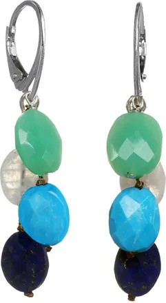 Margo Morrison Silver Gemstone Earrings