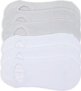 LEMON 6-Pack Ankle Socks in Medium Grey at Nordstrom Rack