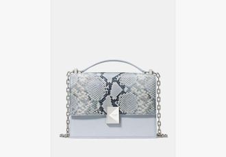 Kate Spade New York Deco Snake Embossed Chain Shoulder Bag
