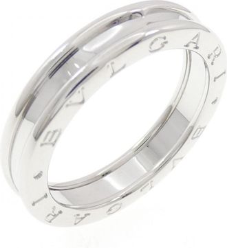 Bulgari White Gold White Gold (18K) Band Ring (Pre-Owned)