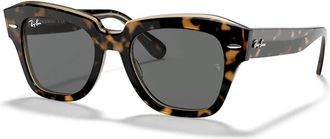 Ray-Ban State Street Zonnebrillen - Dames - Zonnebrillen - Geel - 49 MM - Accessoires