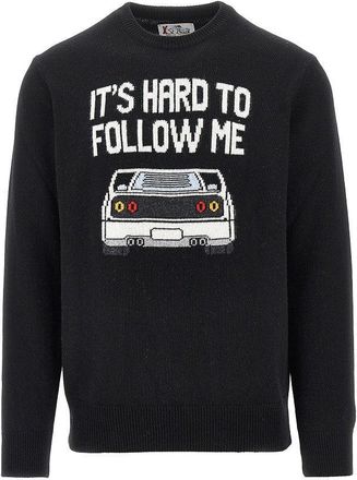 Saint Barth Heron wool-blend sweater Man XL