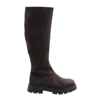 &Egrave; Mia High Boots, female, Brown, Size: 10 US Stylish Laars in Esneux