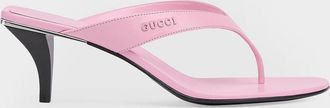 Gucci 55mm Vittoria Leather Horsebit Sandals