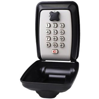 OEM Caja De Seguridad Para Llaves Para Exteriores, Grande, De Pared, Con C&oacute;digo De 12 D&iacute;gitos, Resistente Al Agua Y Al &Oacute;xido, Para Casa, Garaje, Escuela, 