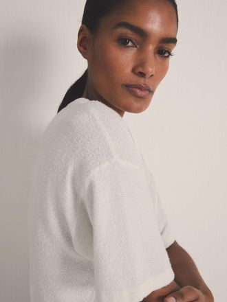 Reiss | Les 100 Ciels Boucl&eacute; T-shirt, XS