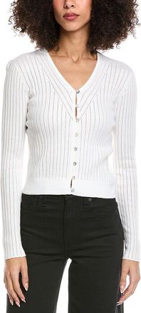 Bella Dahl Fitted V-Neck Cashmere-Blend Pullover