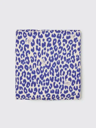 Blumarine Copertina in cotone stampa animalier