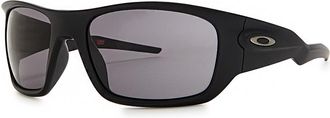 Oakley Masseter Wrap-around Sunglasses - Black - One Size