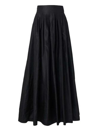 Carolina Herrera side-pocket ball skirt - Zwart