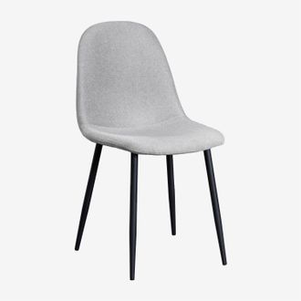 Sklum Sklum - Pack De 4 Sillas De Comedor Glamm Negro