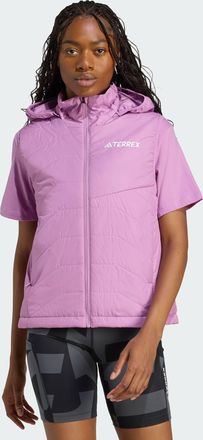 adidas Womens adidas Terrex Multi Climawarm Insulated Hooded Vest