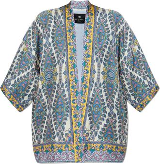 Etro Etro, Shirts, female, Multicolor, Size: S Silk Shirt