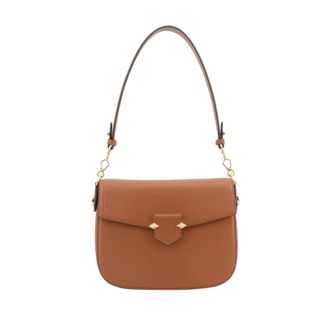 Pourchet Tassen, Dames, Bruin, ONE Size, Leer, Grand Trotteur