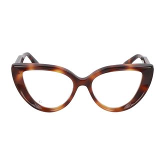 Gucci Cat Eye Glasses - unisex - Gucci - Glasses - Brown - 52 MM - Accessories