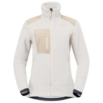 Norr&oslash;na Trollveggen Warm3 Jacket Fleecejacke f&uuml;r Damen | wei&szlig;