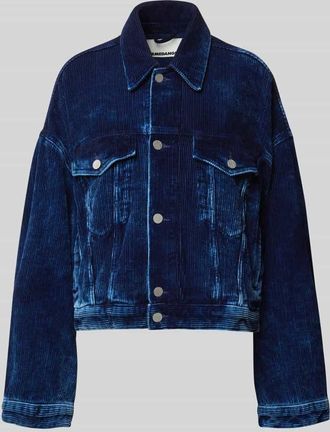 Armedangels Armedangels Oversized Cordjacke aus reiner Baumwolle Modell PAASITHE INDIGO CORD in Jeansblau, Größe XL